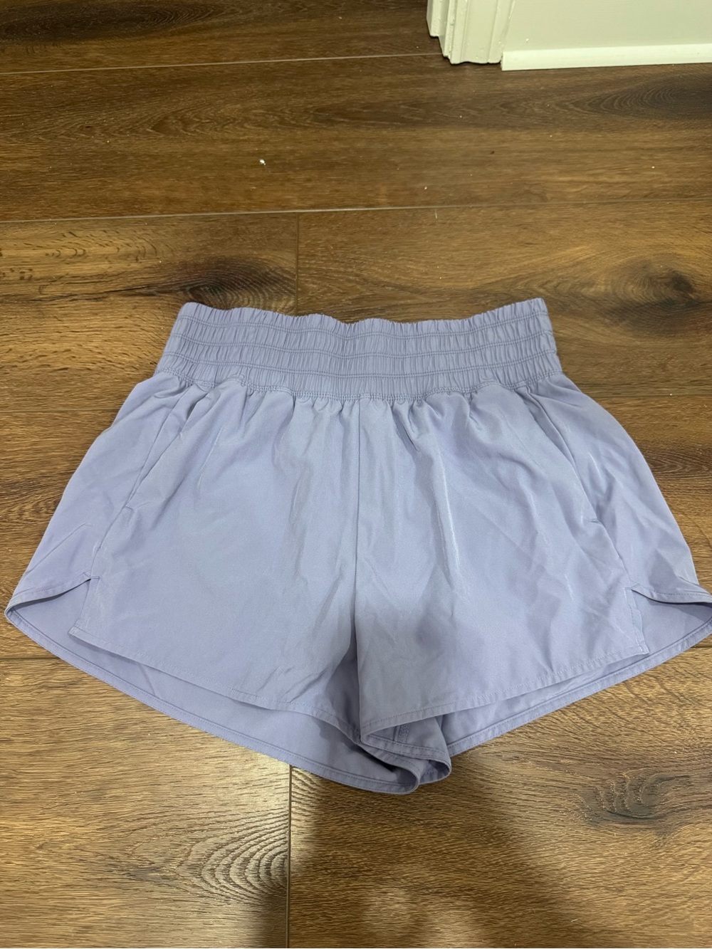 Old Navy Lavender High-Waist Athletic Shorts